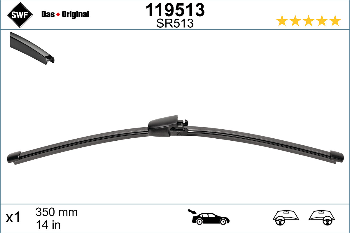 Lamela stergator SWF 119513